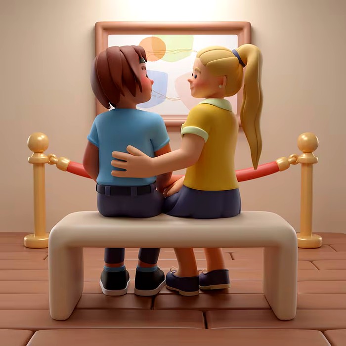 Couples finding connection through wellness